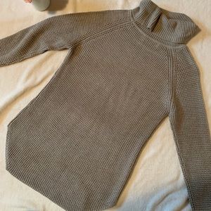 Knit turtle neck